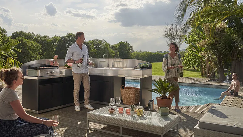 Muebles de cocina d'exterior