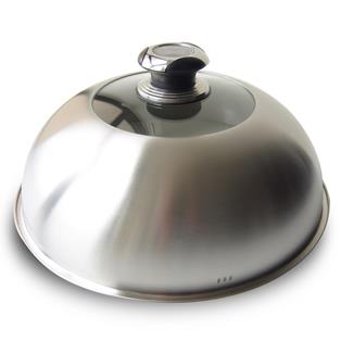 Campana de acero inoxidable con termómetro