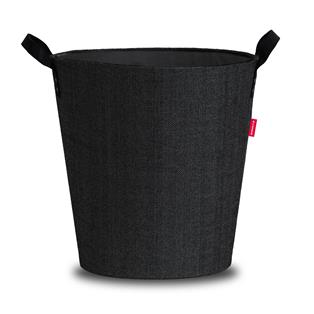 Cesta para leña y para pellets Dama redondo negro