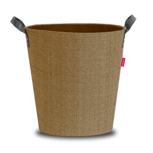 Dama Round Log And Pellet Basket Sand