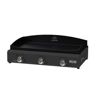Plancha AMALIA PRO Gas 375 Negra