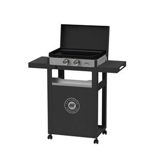 LA PLANCHA FRANCAISE de gas 250 edición - Dúo Tapa, carrito, especiero y cortina incluidos