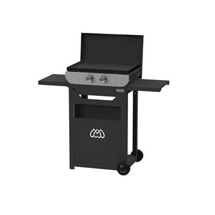 Plancha ORIGINAL de gas 260 edición - Dúo Carrito y tapa incluidos