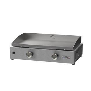 Plancha de acero inoxidable de gas 260