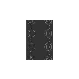 Placa mural Eole Negra L80 H120