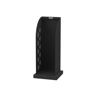 Estante para leña Esencial Negro 95 cm