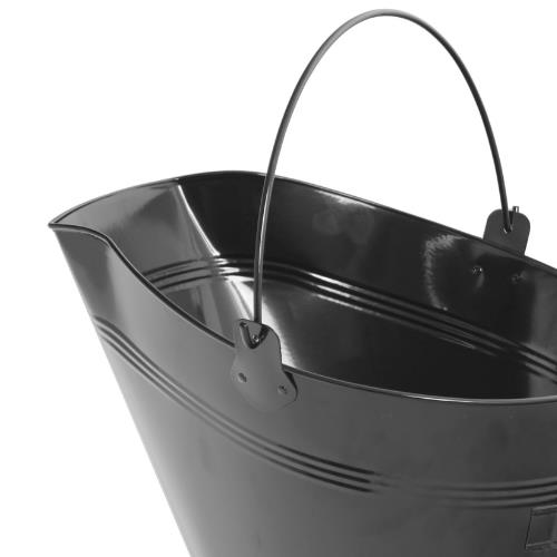 Cubo para cenizas - laca negro