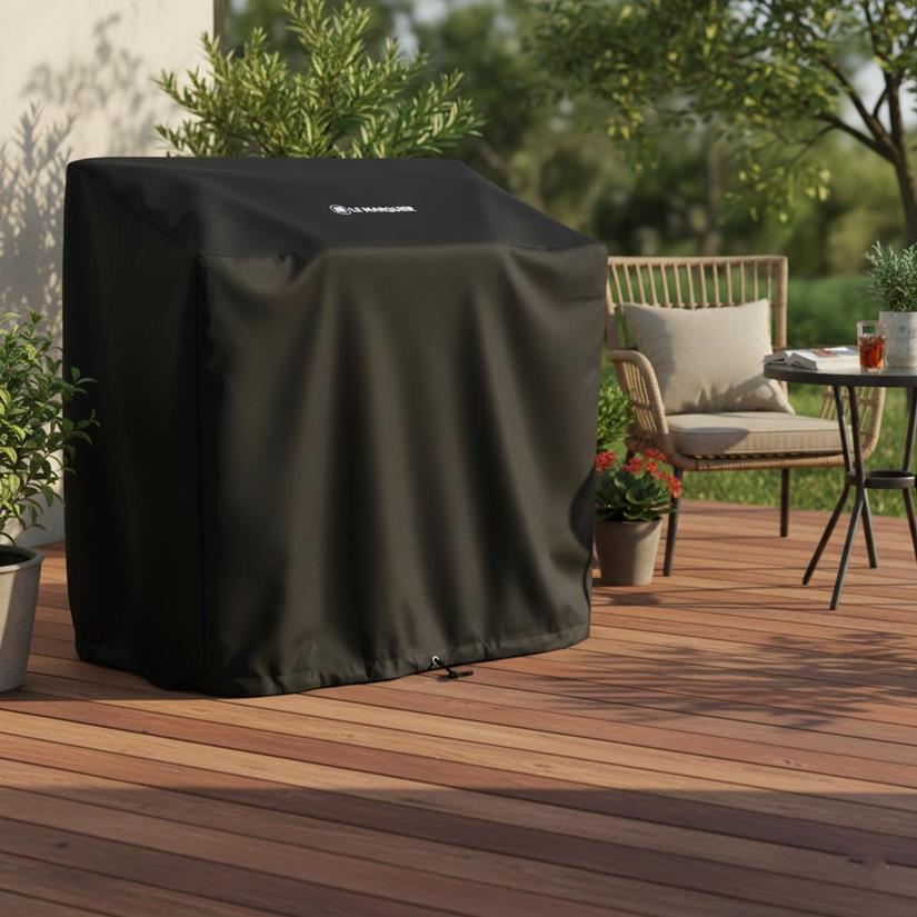 Cover For Plancha - French Griddle or Charcoal Grill Set on Cart Max 100 cm Width