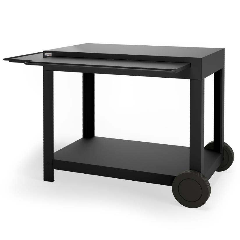 Exclusive Ingenieuse Cart Table Steel Black