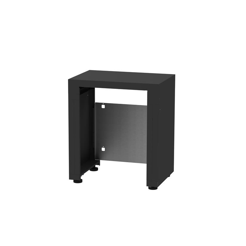 Mueble refrigerador, 80 x 55 cm - Negro