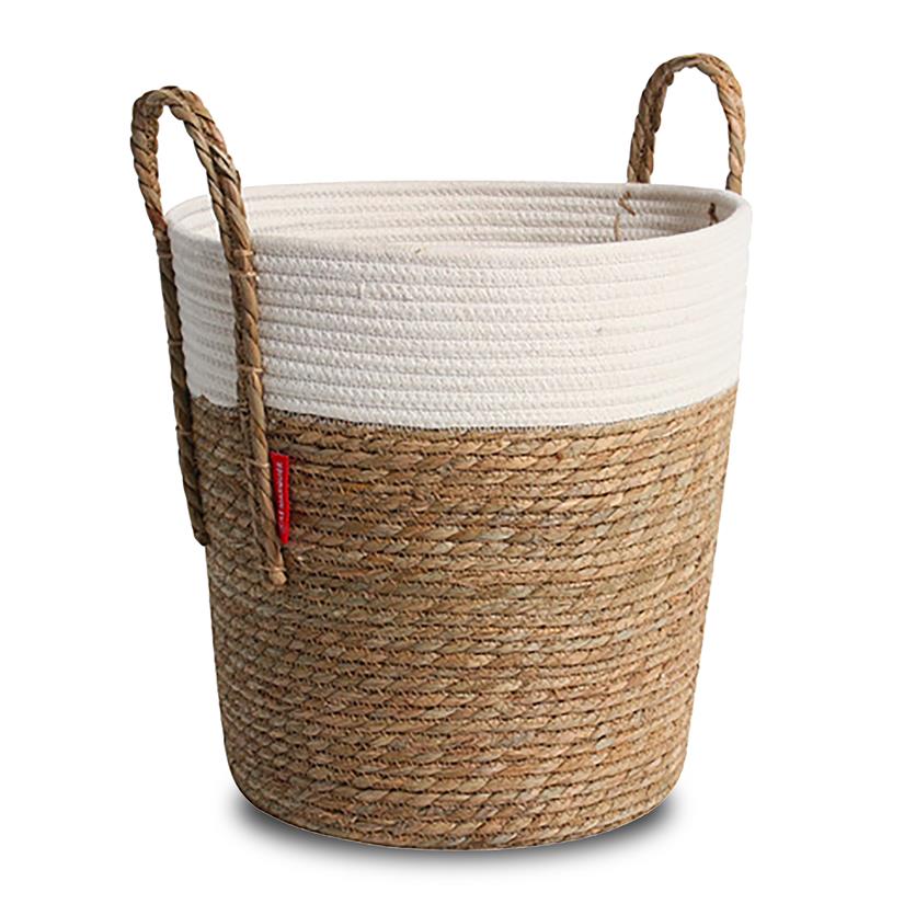 Cesta para leña Bicolor Pura