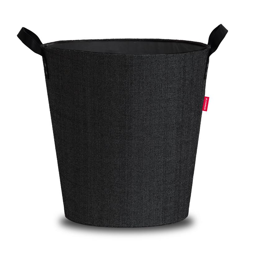 Cesta para leña y para pellets Dama redondo negro