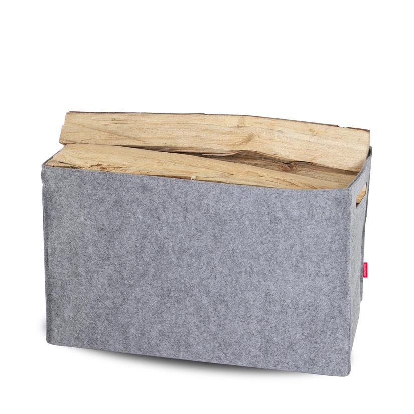 Bolsa para leña Bambi gris