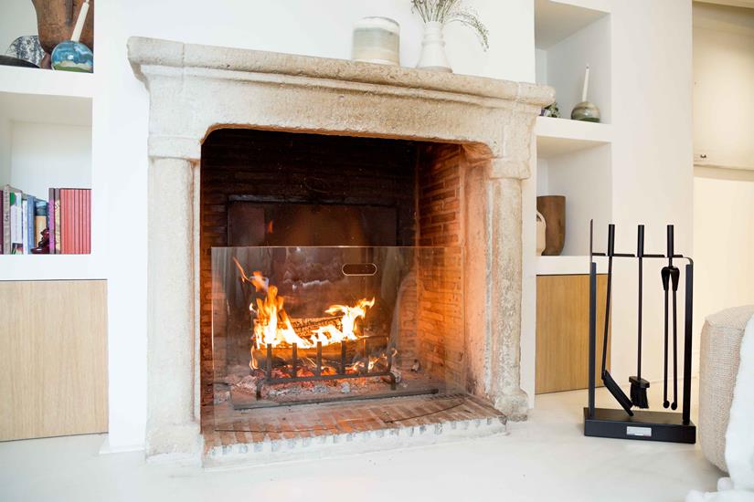 Salvachispas vidrio Ongui L80 H52