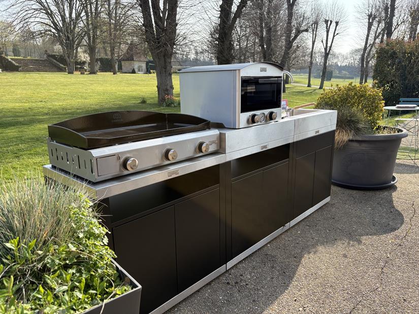 Plancha AMALIA PRO Gas 375 Inox