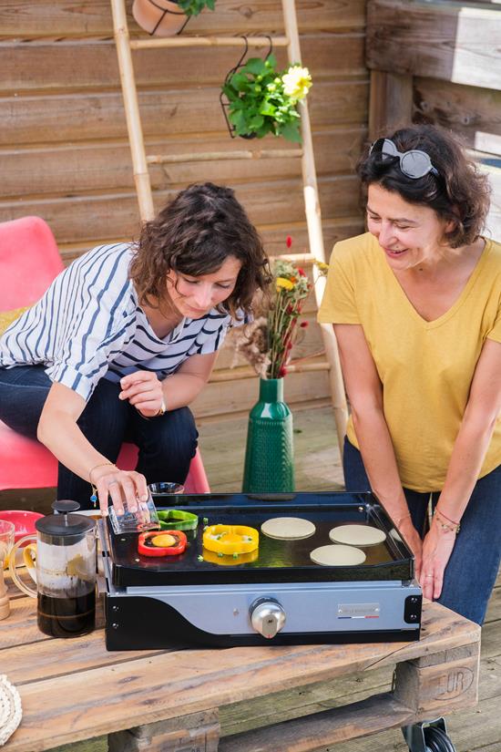 Plancha La Petite Française eléctrica 150 dúo