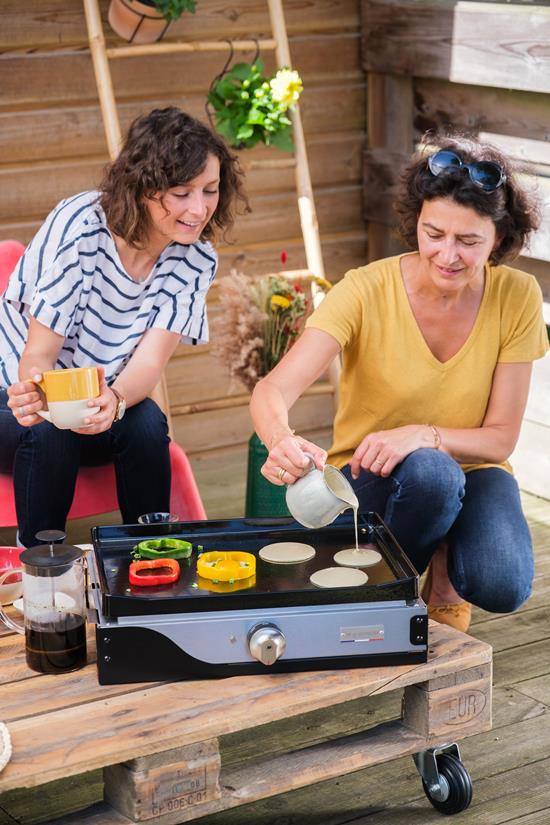 Plancha La Petite Française eléctrica 150 dúo