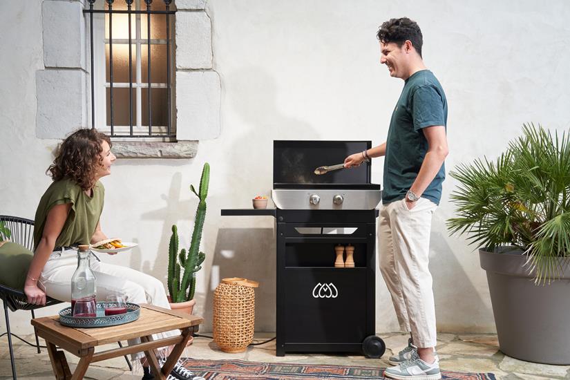 Plancha ORIGINAL eléctrica 260 edición - Dúo Carrito y tapa incluidos