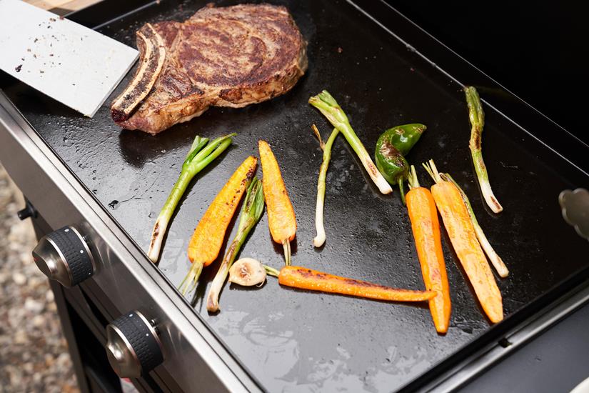 Plancha ORIGINAL de gas 260 edición - Dúo Carrito y tapa incluidos