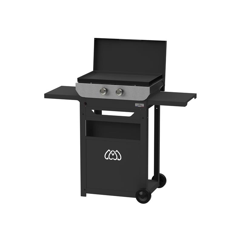 Plancha ORIGINAL de gas 260 edición - Dúo Carrito y tapa incluidos